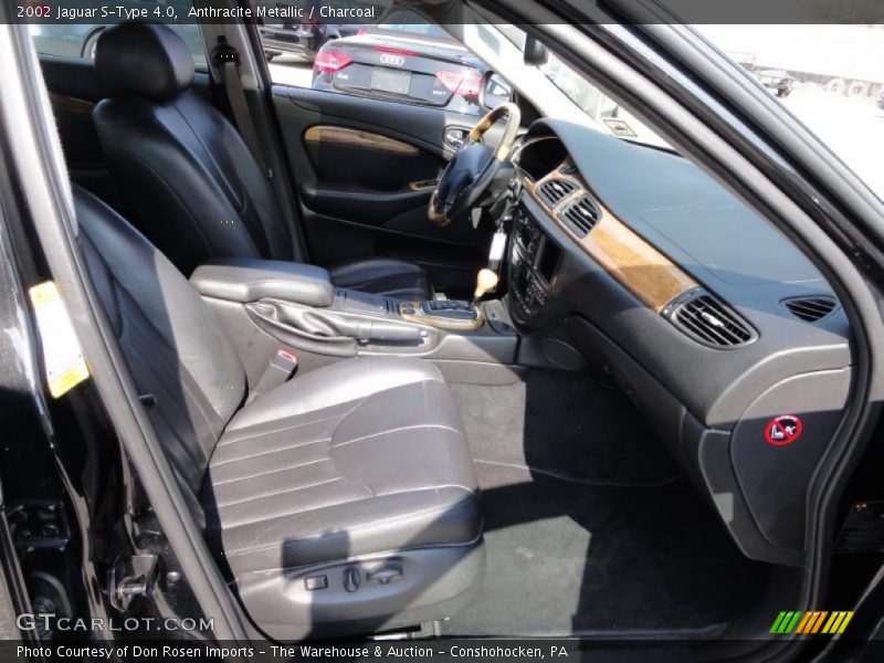 Anthracite Metallic / Charcoal 2002 Jaguar S-Type 4.0