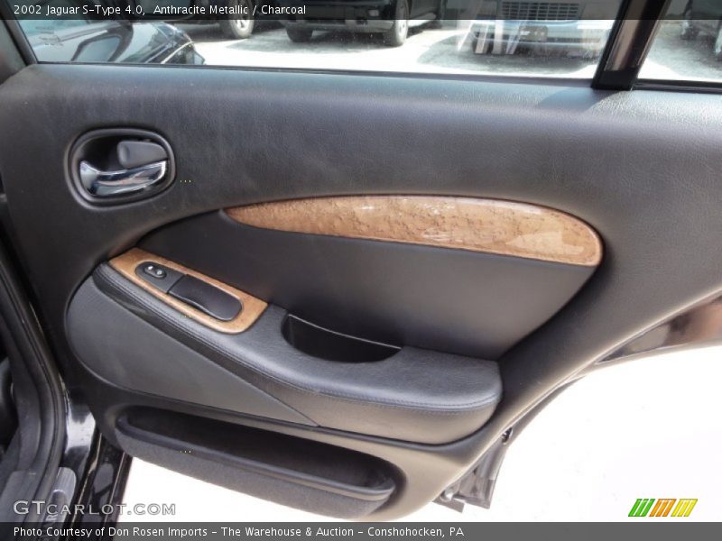Anthracite Metallic / Charcoal 2002 Jaguar S-Type 4.0