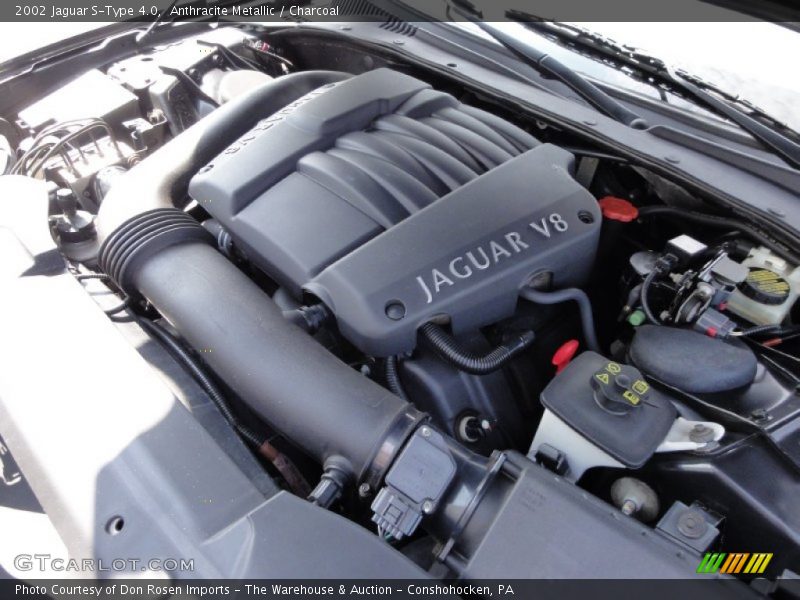  2002 S-Type 4.0 Engine - 4.0 Liter DOHC 32 Valve V8