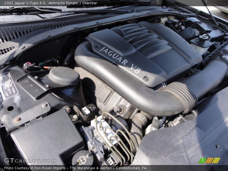 Anthracite Metallic / Charcoal 2002 Jaguar S-Type 4.0