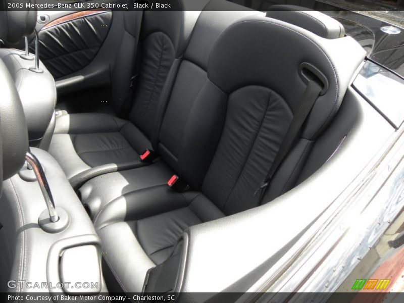 Black / Black 2009 Mercedes-Benz CLK 350 Cabriolet
