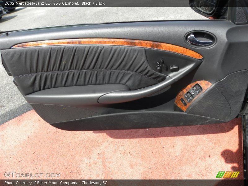 Black / Black 2009 Mercedes-Benz CLK 350 Cabriolet