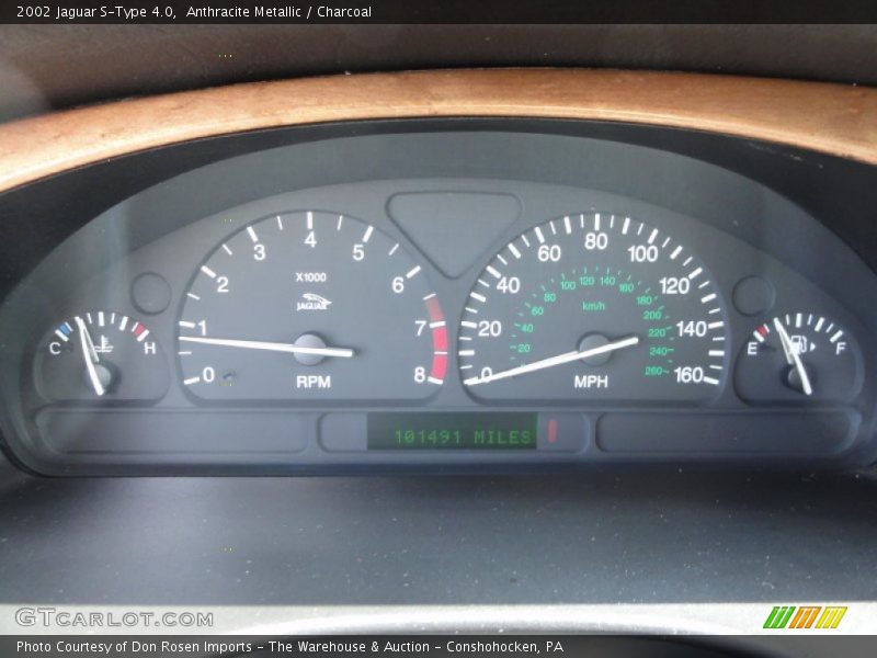  2002 S-Type 4.0 4.0 Gauges