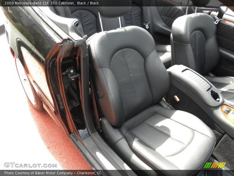 Black / Black 2009 Mercedes-Benz CLK 350 Cabriolet