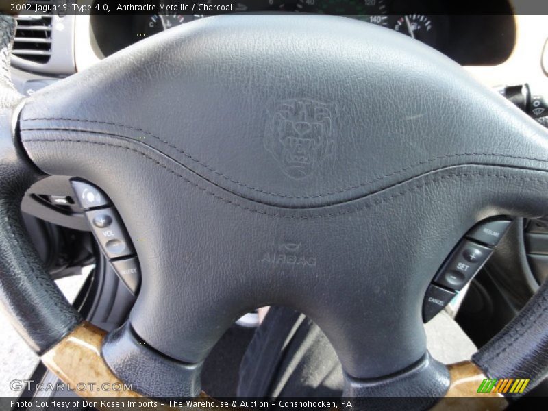 Anthracite Metallic / Charcoal 2002 Jaguar S-Type 4.0