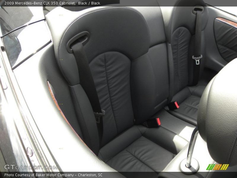 Black / Black 2009 Mercedes-Benz CLK 350 Cabriolet