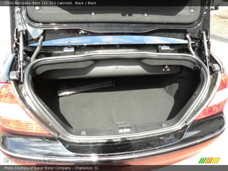 Black / Black 2009 Mercedes-Benz CLK 350 Cabriolet