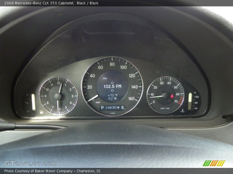 Black / Black 2009 Mercedes-Benz CLK 350 Cabriolet