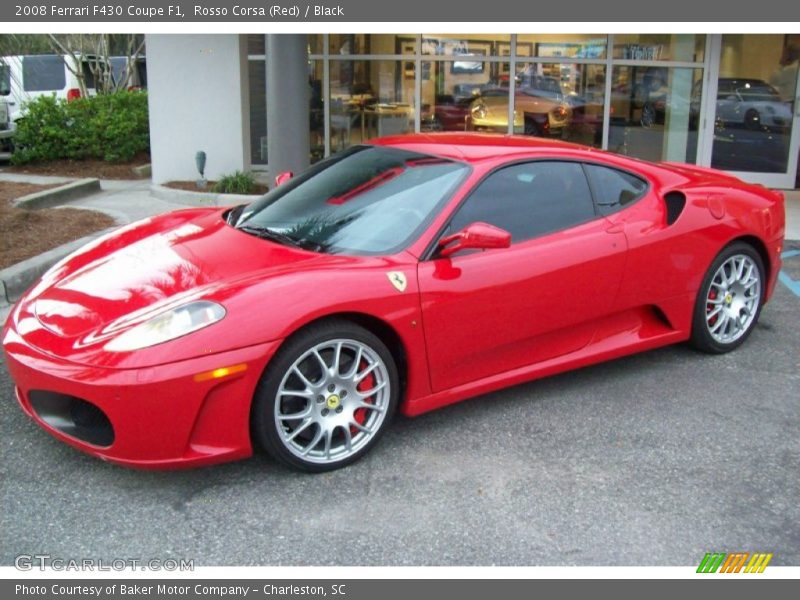 Front 3/4 View of 2008 F430 Coupe F1