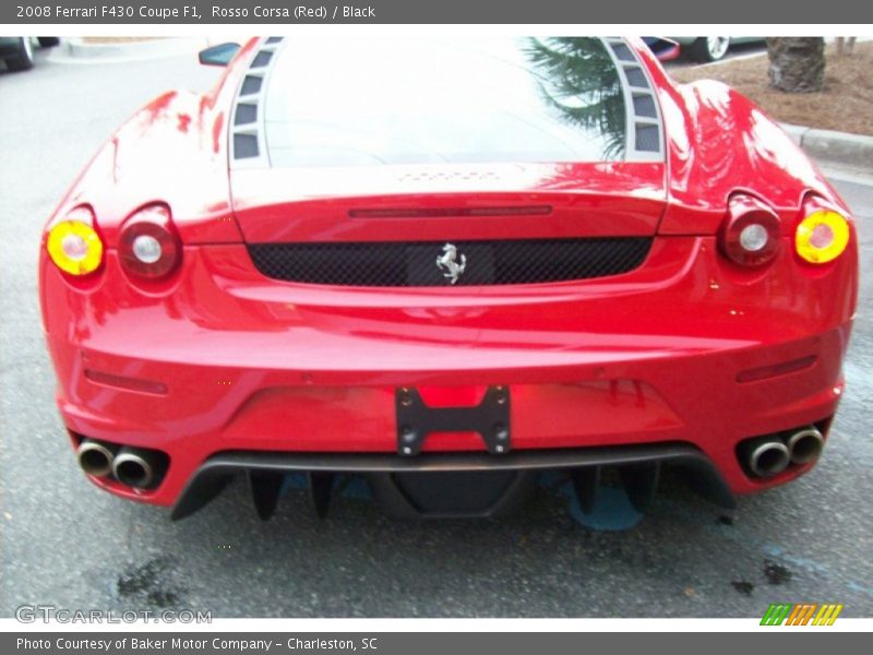 Rosso Corsa (Red) / Black 2008 Ferrari F430 Coupe F1