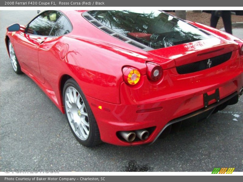 Rosso Corsa (Red) / Black 2008 Ferrari F430 Coupe F1