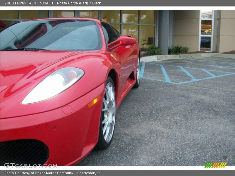 Rosso Corsa (Red) / Black 2008 Ferrari F430 Coupe F1