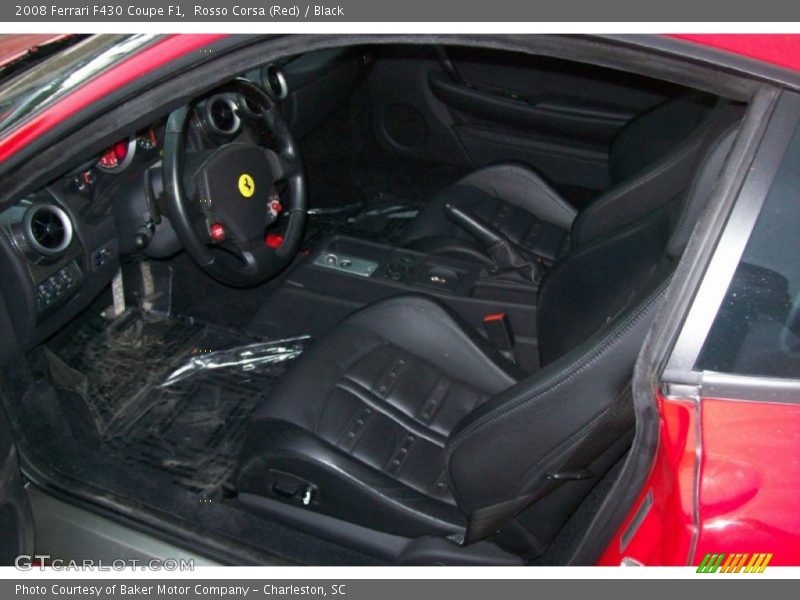  2008 F430 Coupe F1 Black Interior