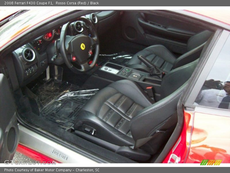  2008 F430 Coupe F1 Black Interior