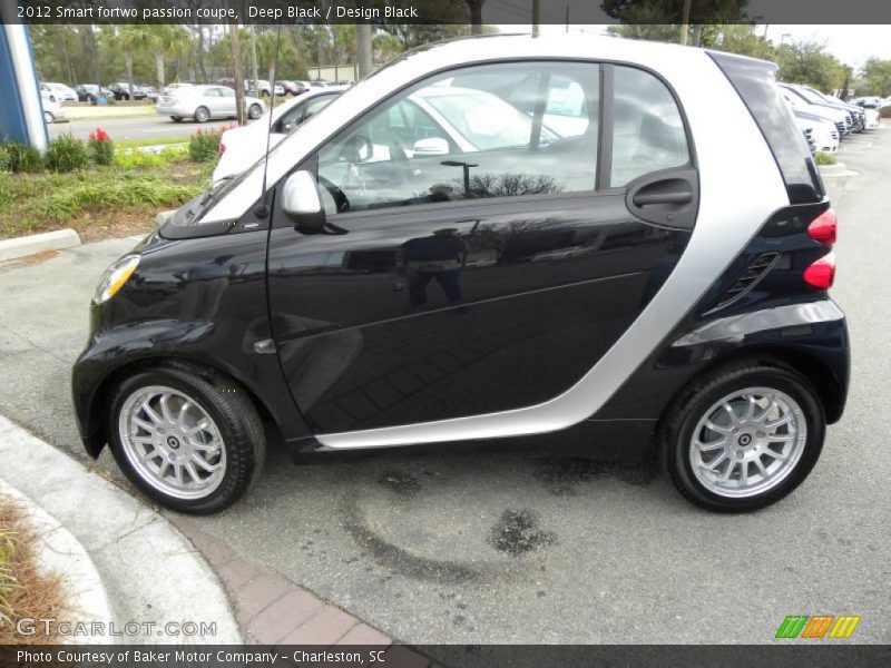 Deep Black / Design Black 2012 Smart fortwo passion coupe