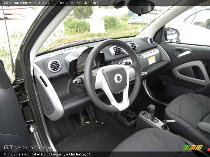 Deep Black / Design Black 2012 Smart fortwo passion coupe