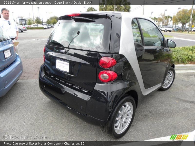 Deep Black / Design Black 2012 Smart fortwo passion coupe