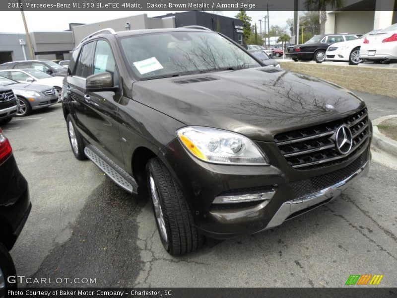 Dakota Brown Metallic / Almond Beige 2012 Mercedes-Benz ML 350 BlueTEC 4Matic