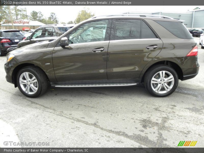 Dakota Brown Metallic / Almond Beige 2012 Mercedes-Benz ML 350 BlueTEC 4Matic