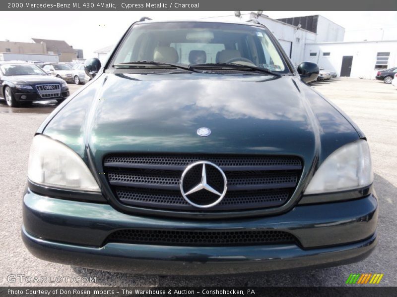 Cypress Metallic / Charcoal 2000 Mercedes-Benz ML 430 4Matic