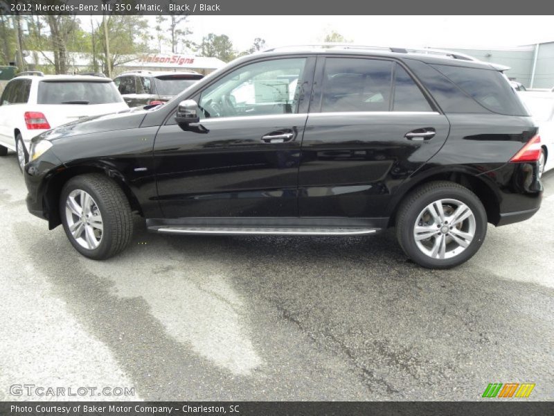 Black / Black 2012 Mercedes-Benz ML 350 4Matic