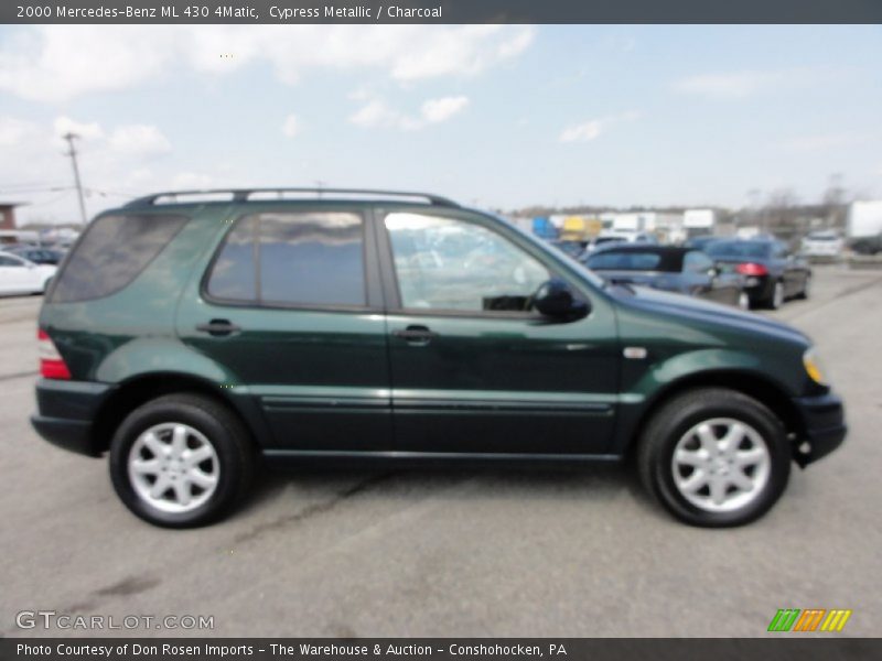 Cypress Metallic / Charcoal 2000 Mercedes-Benz ML 430 4Matic