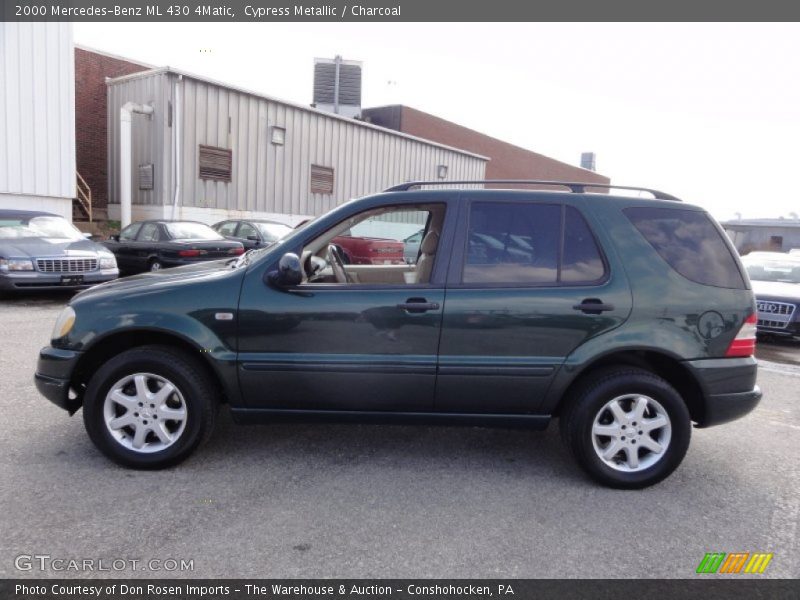 Cypress Metallic / Charcoal 2000 Mercedes-Benz ML 430 4Matic