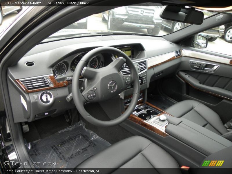 Black / Black 2012 Mercedes-Benz E 350 Sedan