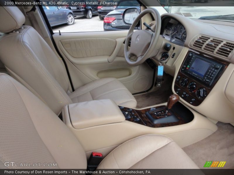 Cypress Metallic / Charcoal 2000 Mercedes-Benz ML 430 4Matic