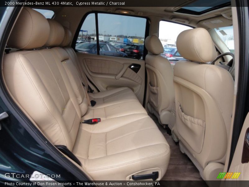  2000 ML 430 4Matic Charcoal Interior