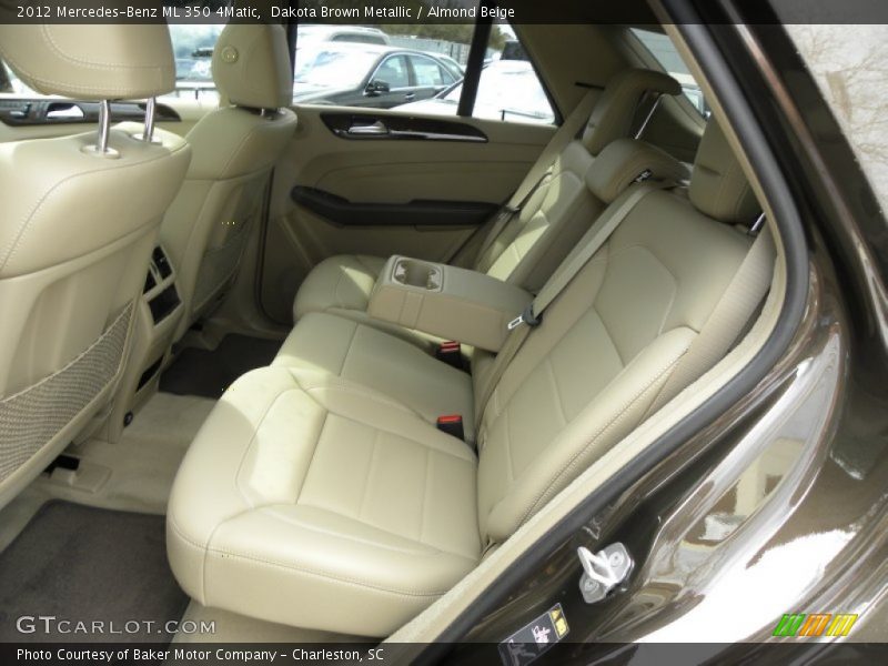 Dakota Brown Metallic / Almond Beige 2012 Mercedes-Benz ML 350 4Matic
