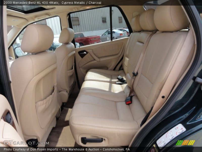 Rear Seat of 2000 ML 430 4Matic