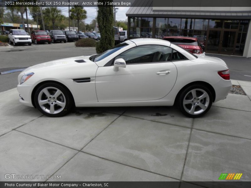  2012 SLK 250 Roadster Arctic White