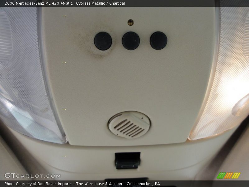 Cypress Metallic / Charcoal 2000 Mercedes-Benz ML 430 4Matic