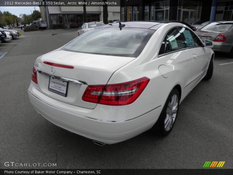 Arctic White / Almond/Mocha 2012 Mercedes-Benz E 350 Sedan