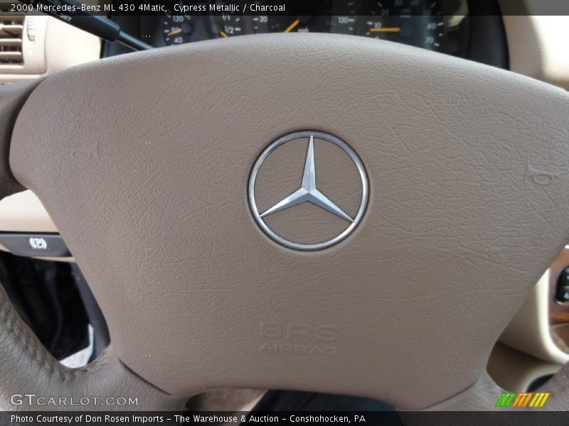 Cypress Metallic / Charcoal 2000 Mercedes-Benz ML 430 4Matic