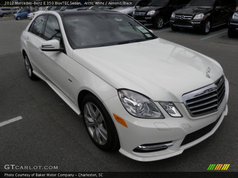 Arctic White / Almond/Black 2012 Mercedes-Benz E 350 BlueTEC Sedan