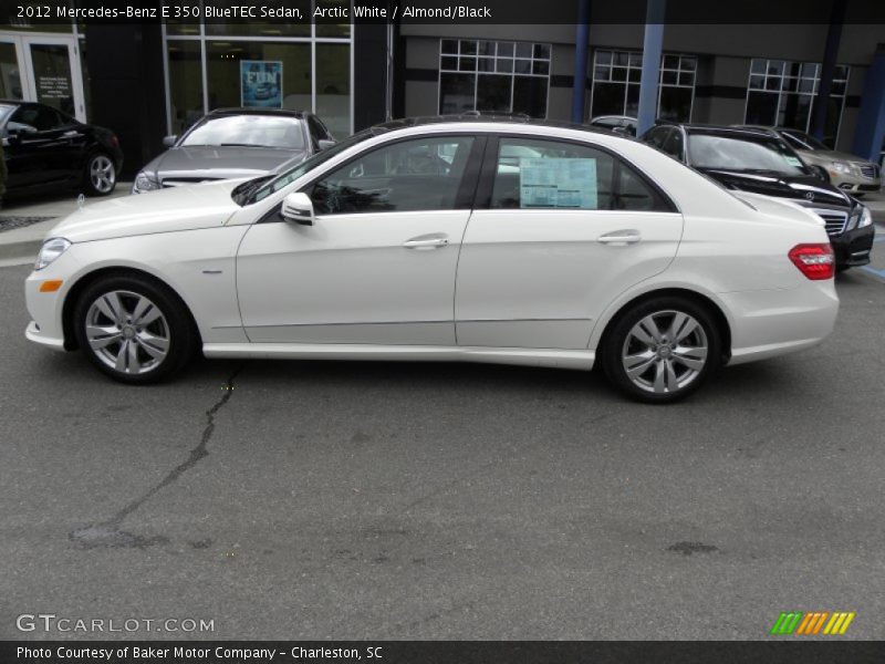 Arctic White / Almond/Black 2012 Mercedes-Benz E 350 BlueTEC Sedan