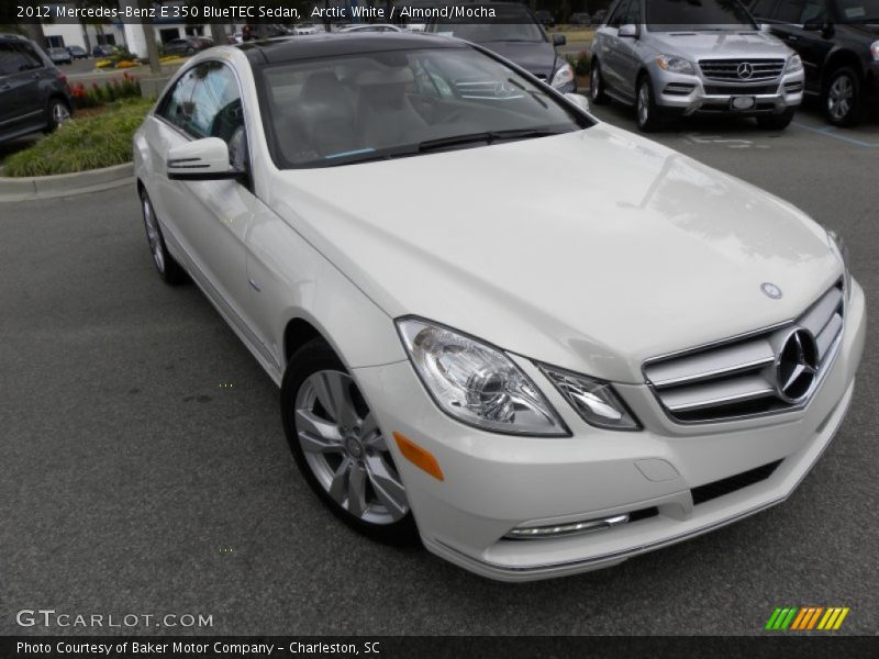Arctic White / Almond/Mocha 2012 Mercedes-Benz E 350 BlueTEC Sedan