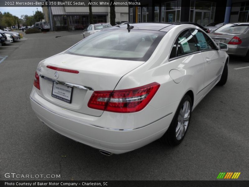 Arctic White / Almond/Mocha 2012 Mercedes-Benz E 350 BlueTEC Sedan