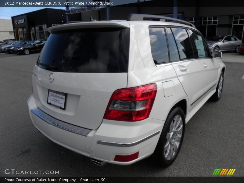 Arctic White / Almond/Black 2012 Mercedes-Benz GLK 350