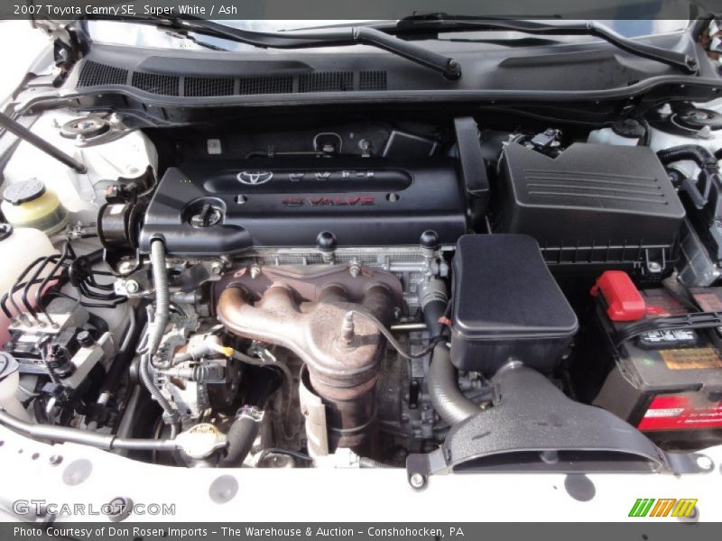 Super White / Ash 2007 Toyota Camry SE