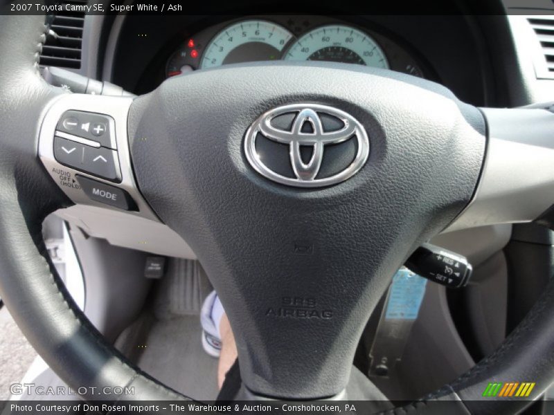 Super White / Ash 2007 Toyota Camry SE