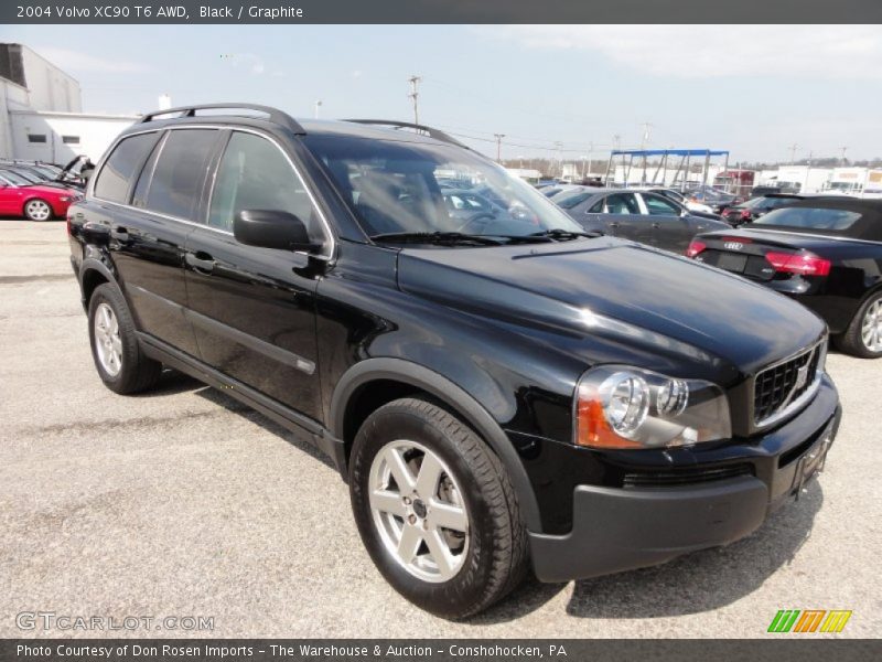 Black / Graphite 2004 Volvo XC90 T6 AWD
