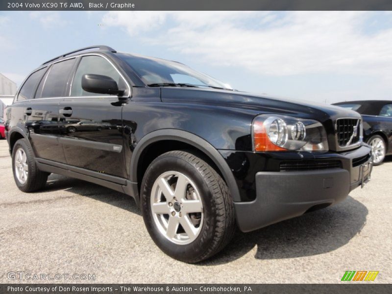 Black / Graphite 2004 Volvo XC90 T6 AWD