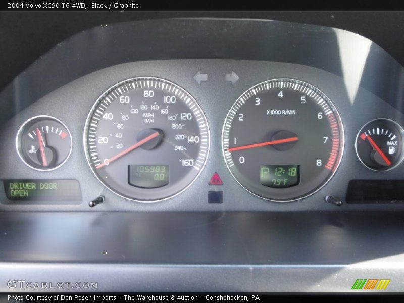 Black / Graphite 2004 Volvo XC90 T6 AWD