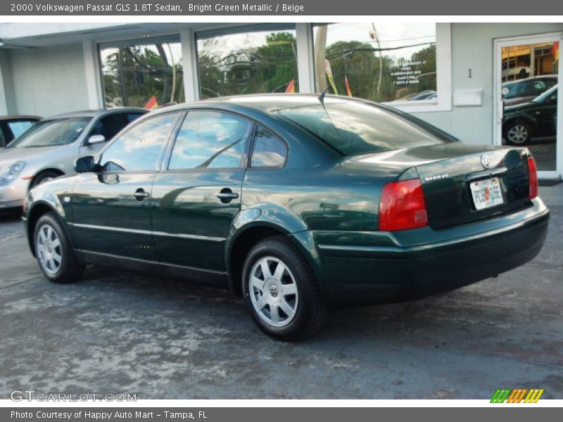 Bright Green Metallic / Beige 2000 Volkswagen Passat GLS 1.8T Sedan