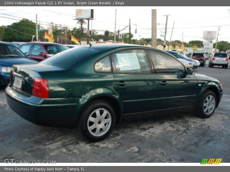 Bright Green Metallic / Beige 2000 Volkswagen Passat GLS 1.8T Sedan