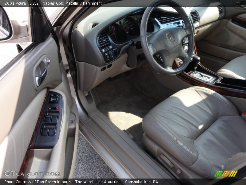 Naples Gold Metallic / Parchment 2001 Acura TL 3.2