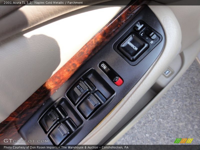 Naples Gold Metallic / Parchment 2001 Acura TL 3.2